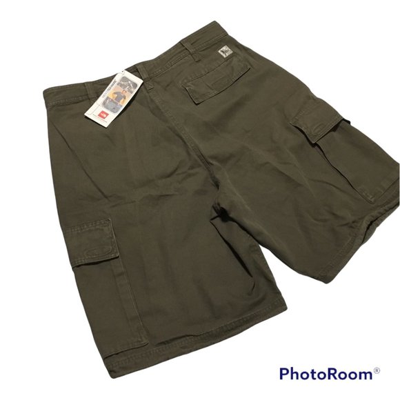 NWT The North Face Heritage Logo Cargo Shorts Men’s Waist Size 38 L Green NEW - Picture 8 of 16